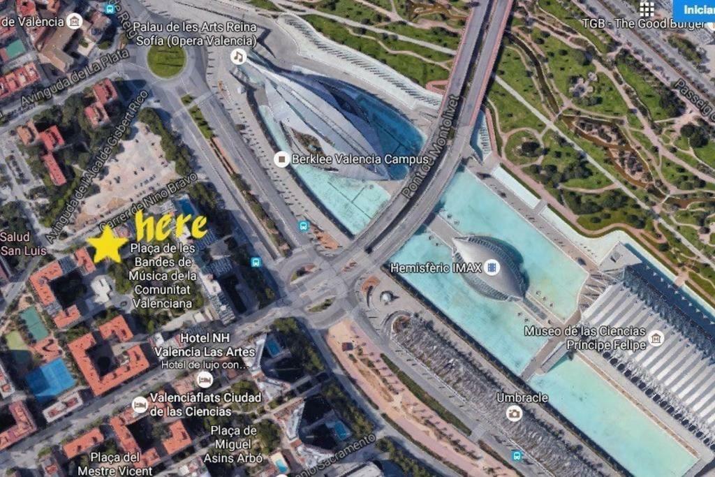 En La Ciudad De Ciencias Vakantiehuis Valencia